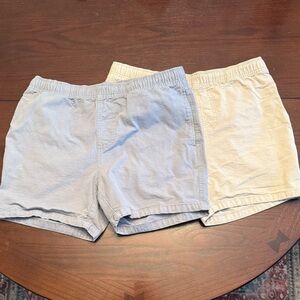 Men’s Medium Free Fly Canvas Shorts Set of 2